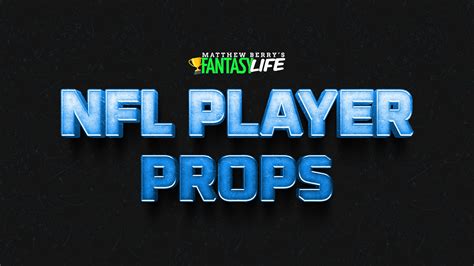 fantasy props for nfl players